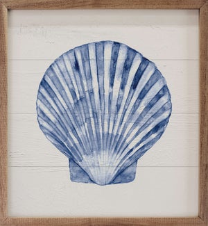 Blue Scallop Shell 3